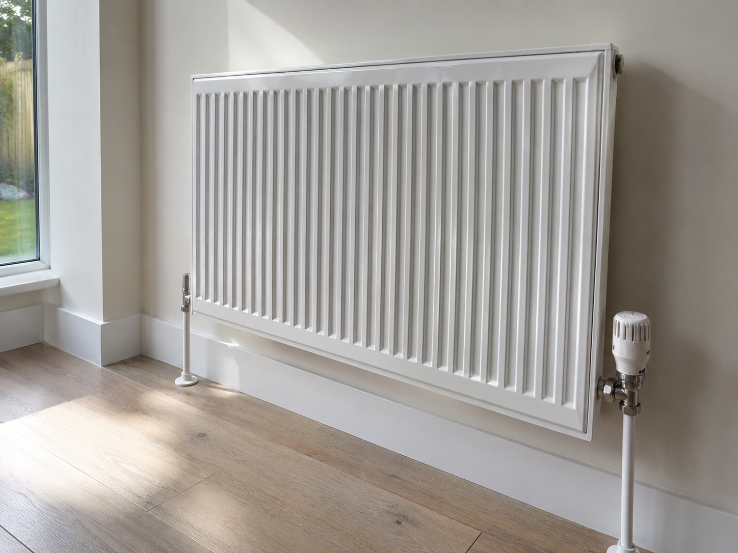 New radiator installation — DJC-TECH, Northampton